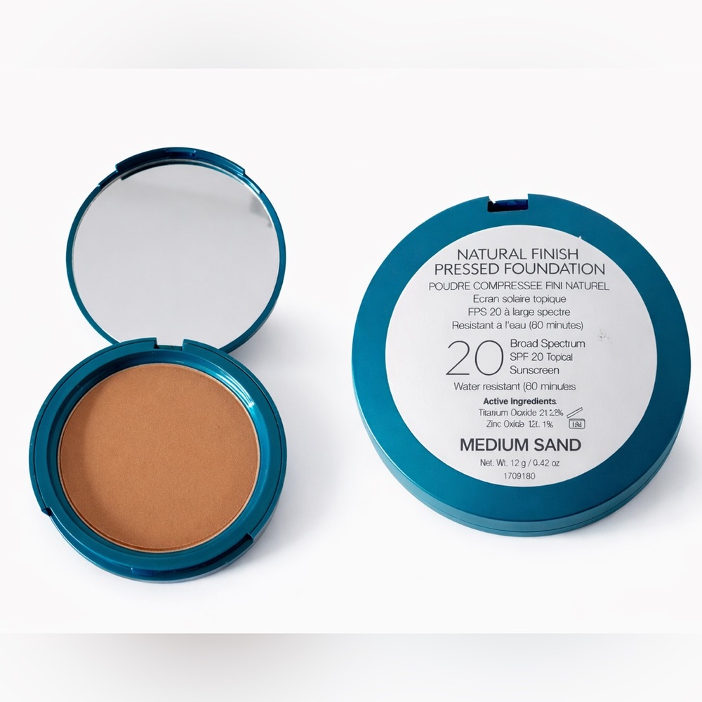 Colorescience Natural Finish Pressed Foundation SPF 20 Medium Sand 12g